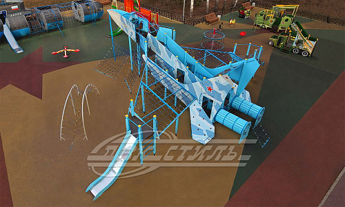 Игровой комплекс с подсветкой Г-2311 "Самолет СУ-35".  �7